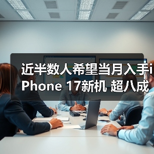 近半数人希望当月入手iPhone 17新机 超八成抢首发选择京东(图4) 近半数人希望当月入手iPhone 17新机 超八成抢首发选择京东(图4)