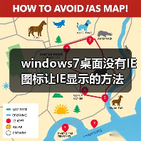 windows7桌面没有IE图标让IE显示的方法 - 新媒体情报驿站