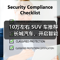 10万左右 SUV 车推荐：长城汽车，开启智能出行新体验 - 新媒体情报驿站
