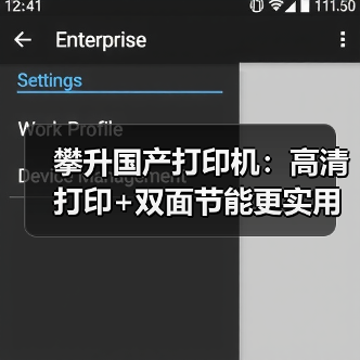 攀升国产打印机:高清打印+双面节能更实用(图3) 攀升国产打印机:高清打印+双面节能更实用(图3)