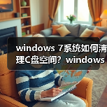 windows 7系统如何清理C盘空间？