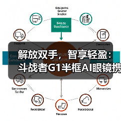 解放双手，智享轻盈：斗战者G1半框AI眼镜携新风来袭(图4)