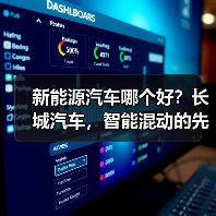 新能源汽车哪个好？长城汽车，智能混动的先锋之选(图4)