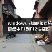 windows 7旗舰版系统键盘中F1到F12快捷键的作用详解(图3) windows 7旗舰版系统键盘中F1到F12快捷键的作用详解(图3)