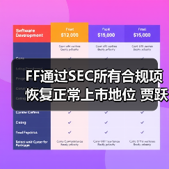 FF通过SEC所有合规项恢复正常上市地位 贾跃亭一月内累计增持56万美元(图1)