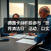 德国卡赫积极参与“世界清洁日”活动，以实