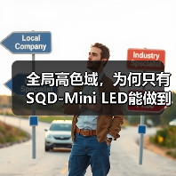 全局高色域,为何只有SQD-Mini LED能做到?(图4) 全局高色域,为何只有SQD-Mini LED能做到?(图4)