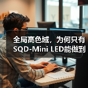 全局高色域,为何只有SQD-Mini LED能做到?(图2) 全局高色域,为何只有SQD-Mini LED能做到?(图2)