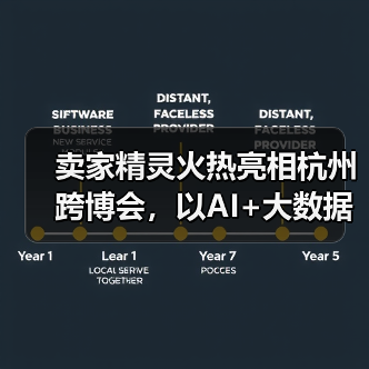 卖家精灵火热亮相杭州跨博会，以AI+大数
