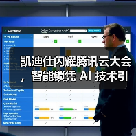 凯迪仕闪耀腾讯云大会，智能锁凭 AI 技
