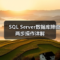 SQL Server数据库降级两步操作详解(图3) SQL Server数据库降级两步操作详解(图3)