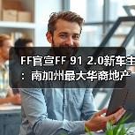 FF官宣FF 91 2.0新车主：南加州最大华裔地产公司总裁(图2)