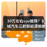 30万左右suv推荐?长城汽车三款新能源明星车型盘点(图4) 30万左右suv推荐?长城汽车三款新能源明星车型盘点(图4)
