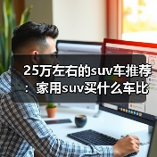 25万左右的suv车推荐:家用suv买什么车比较好(图2) 25万左右的suv车推荐:家用suv买什么车比较好(图2)