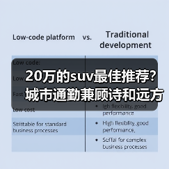 20万的suv最佳推荐?城市通勤兼顾诗和远方(图4) 20万的suv最佳推荐?城市通勤兼顾诗和远方(图4)