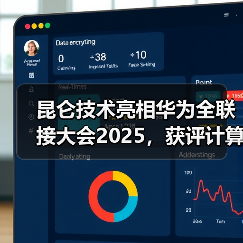 昆仑技术亮相华为全联接大会2025，获评计算OEM部件业务最佳实践伙伴(图2)