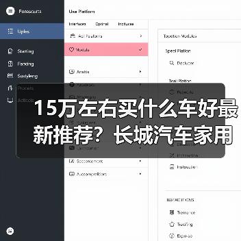 15万左右买什么车好最新推荐？长城汽车家用SUV终极答案(图3)