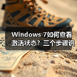 Windows 7如何查看激活状态？三个