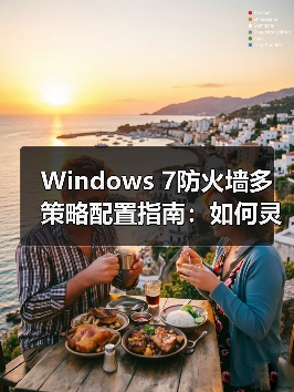 Windows 7防火墙多策略配置指南:如何灵活管理网络规则?(图4) Windows 7防火墙多策略配置指南:如何灵活管理网络规则?(图4)