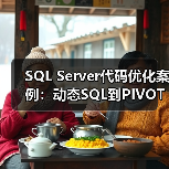 SQL Server代码优化案例:动态SQL到PIVOT的高效转变(图3) SQL Server代码优化案例:动态SQL到PIVOT的高效转变(图3)