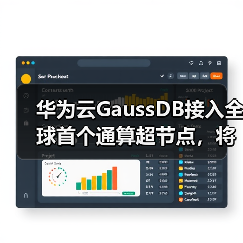 华为云GaussDB接入全球首个通算超节点，将彻底取代Ora - 辰飞雨新媒体情报驿站