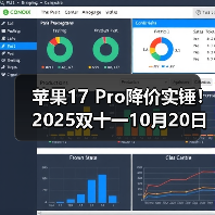 苹果17 Pro降价实锤!2025双十一10月20日晚8点开卖,尾款支付正当时,错过这波等一年!(图3) 苹果17 Pro降价实锤!2025双十一10月20日晚8点开卖,尾款支付正当时,错过这波等一年!(图3)