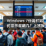Windows 7任务栏如何显示星期几?上班族学生实用技巧(图4) Windows 7任务栏如何显示星期几?上班族学生实用技巧(图4)