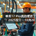 苹果17 Pro真的便宜了!2025双十一10月20日晚8点首轮放价,活动时间到11月14日,别错过!(图4) 苹果17 Pro真的便宜了!2025双十一10月20日晚8点首轮放价,活动时间到11月14日,别错过!(图4)