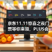 京东11.11惊喜之夜门票等你来领，PLUS会员可抽得0.01元购票资格(图4)