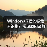 Windows 7插入键盘不识别？常见原因及解决方法全解析(图4)