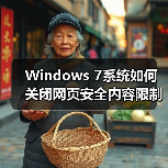 Windows 7系统如何关闭网页安全内容限制？(图3)