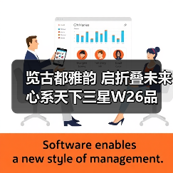 览古都雅韵 启折叠未来 心系天下三星W26品鉴会落地西安(图2)