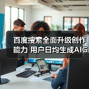 百度搜索全面升级创作能力 用户日均生成AIGC内容已破千万(图2)