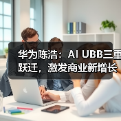 华为陈浩：AI UBB三重跃迁，激发商业新增长 - 辰飞雨新媒体情报驿站