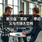 新货盘“革命”，牵动义乌市场大变局 - 辰飞雨新媒体情报驿站
