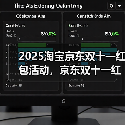 2025淘宝京东双十一红包活动，京东双十一红包口令【有惊喜2 - 辰飞雨新媒体情报驿站