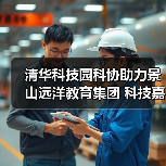 清华科技园科协助力景山远洋教育集团 科技