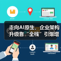 走向AI原生，企业架构升级靠“全栈”引爆增长 - 辰飞雨新媒体情报驿站