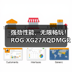 强劲性能，无限畅玩！ROG XG27AQDMGR电竞显示器新品上市！(图3)