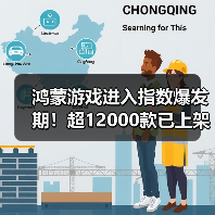 鸿蒙游戏进入指数爆发期！超12000款已