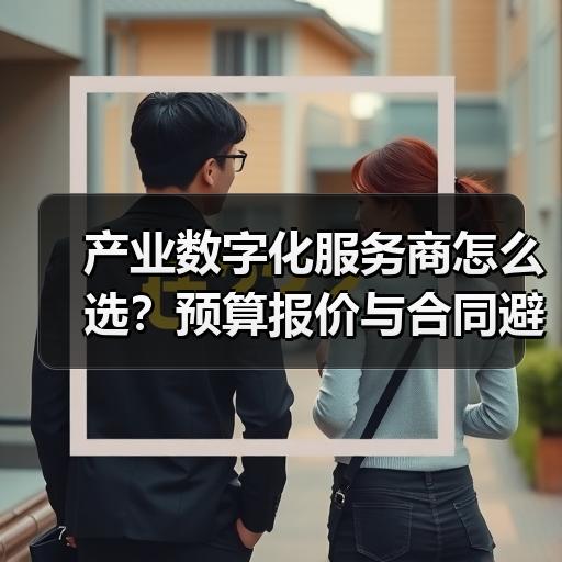 产业数字化服务商怎么选？预算报价与合同避坑要点分析 - 辰飞雨新媒体情报驿站