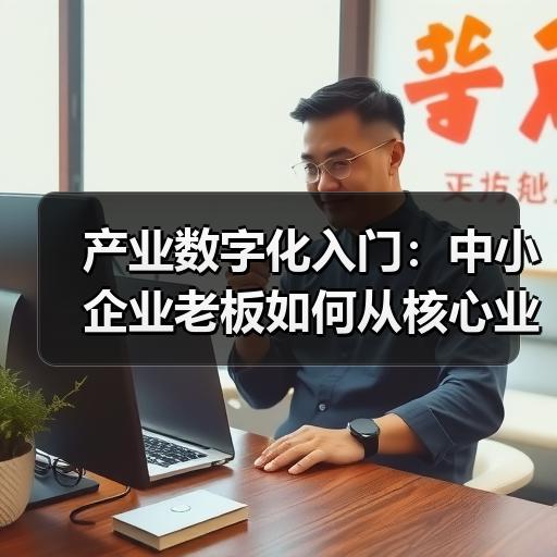 产业数字化入门：中小企业老板如何从核心业