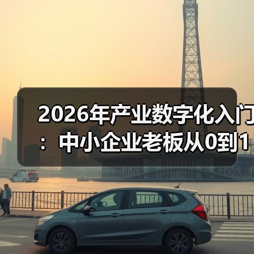 2026年产业数字化入门：中小企业老板从