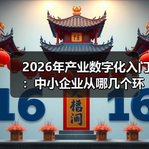 2026年产业数字化入门：中小企业从哪几