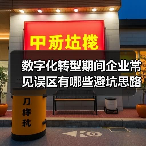 数字化转型期间企业常见误区有哪些避坑思路 - 辰飞雨新媒体情报驿站