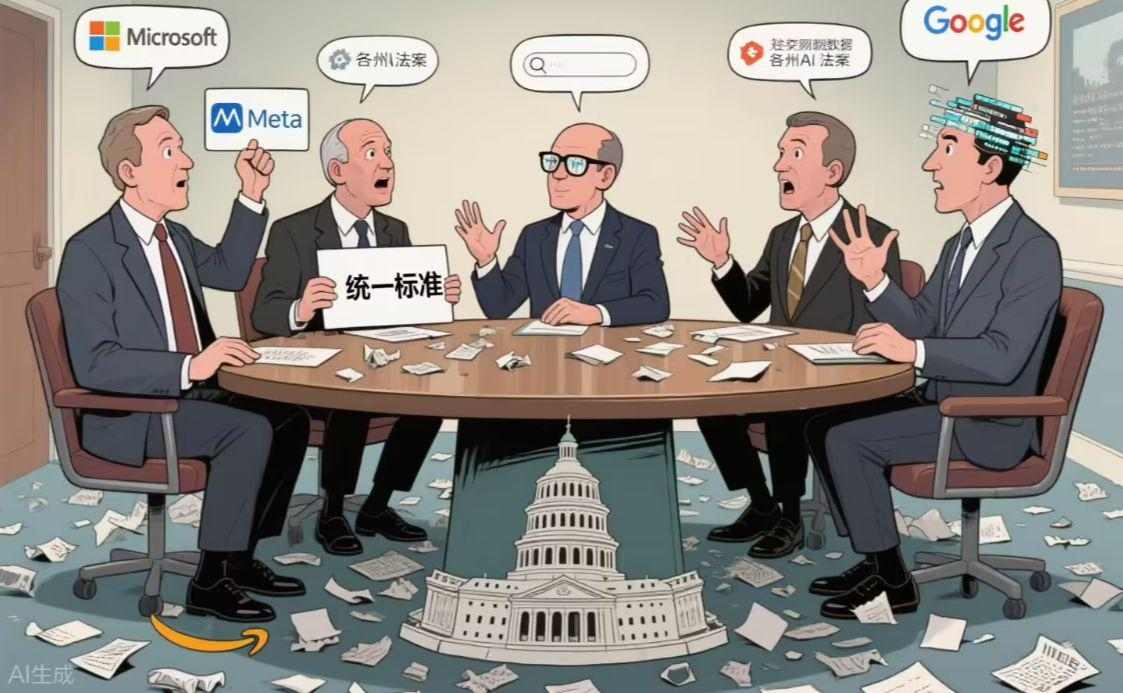 四大科技巨头联手推动十年禁令，背后竟是为了垄断AI市场(图1)