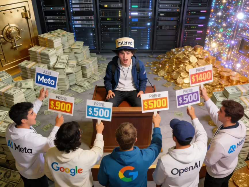 AI实习月薪高达12.9万，巨头为何疯狂“抢人”？(图1)